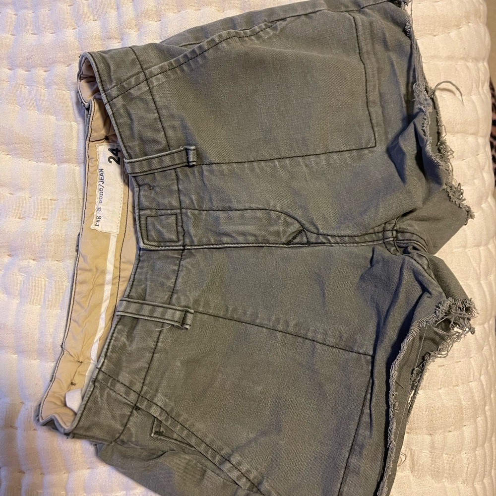 Rag & Bone Green Shorts